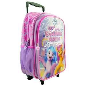 ست 6 در 1 کوله پشتی چرخدار 40 سانتی Bridlew Dstock مدل Rainbow Max - Backpack - Trolly Bag - Promotion Items 6 in 1 - Bridlew Dstock _کیف مدرسه